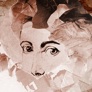 illustration d'un collage